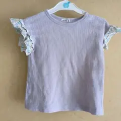 半袖Tシャツ　フリル袖　120cm　PAIR MANON