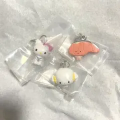 サンリオ　こぎみゅん　チャーミーキティ　キリミちゃん　めじるしアクセサリー