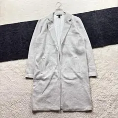 ✨フォーエバー21/M/グレー系/チェスターコート/テーラードカラー/前留め無