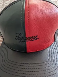 Supreme レザーキャップ free Size