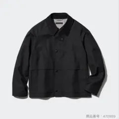 ユーティリティショートブルゾン　ブラックMサイズ