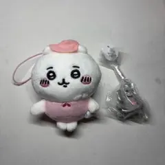 ホルダー ちいかわ ぬいぐるみ BIG3 妖精 マスコット + 鎧さん セット