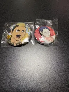 ハイキュー!! 缶バッジ 音駒セット