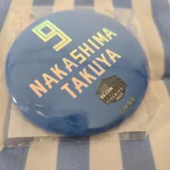日本ハムファイターズ　推しくじ缶バッチ　中島卓也