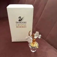SWAROVSKI CRYSTAL MEMORIES 花 置物　箱あり