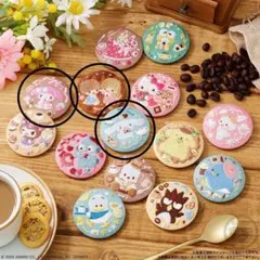 ⭐︎3種セット⭐︎サンリオ刺繍缶バッジ3シナモンマイメロキキララ