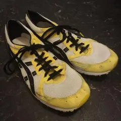 ASICS ランニングシューズ イエロー/ホワイト/ブラック