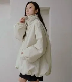 バルーン中綿アウター