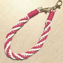 マクラメスマホハンドストラップ(H-5)