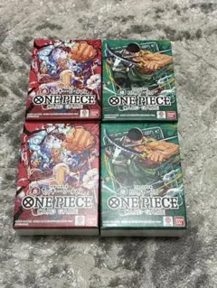 ワンピースカードスタートデッキ ルフィ ゾロ ST-31 ST-32 各2セット