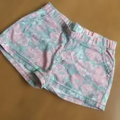 ショートパンツ 花柄