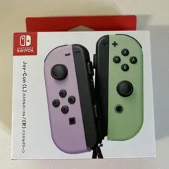 Switchジョイコン　パステルパープル＆パステルグリーン