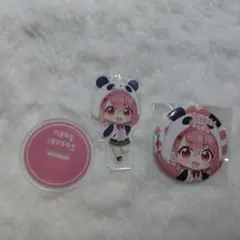 笹木咲 ぷちさんじ 缶バッジ アクスタ