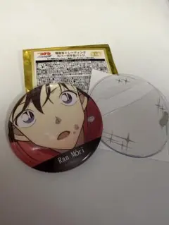 名探偵コナン 場面写トレーディング カバー付き缶バッジ 毛利蘭