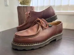 Paraboot MICHAEL チロリアンシューズ ブラウン 39.5のサムネイル