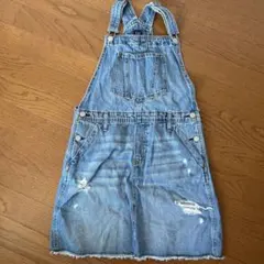 GAP KIDS デニムオーバーオール XL 150