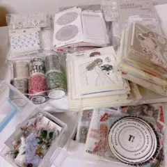 紙モノ コラージュ素材 人物ステッカー おすそ分けファイル 紙素材 まとめ売り