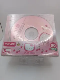 (C1087)maxell ハローキティ　CD-R AUDIO 80 3パック