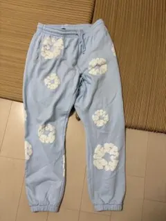 DENIM TEARS フラワーパターン ジョガーパンツ サイズL