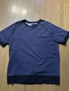 Gap ネイビー ストライプ Tシャツ XL