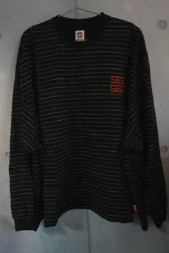 SEE SEESUPER BIG LS FLAT BOARDER TEEのサムネイル