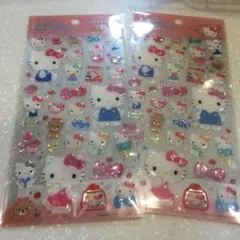 サンリオ クリアキャンディシール ハローキティ　2枚