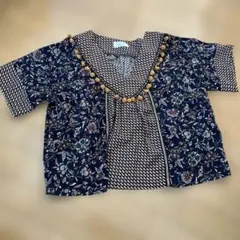rivet & surge 花柄半袖シャツのサムネイル