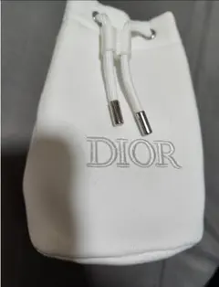 Dior ホワイト ポーチ　香水サンプル付