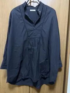 FREAK'S STORE フリルシャツ　BLACKのサムネイル