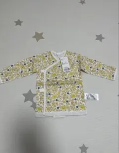 新品未使用　モイモルン　花柄 長肌着