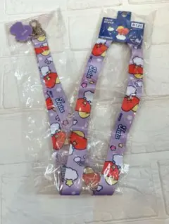 【新品】BT21 TATA ネックストラップ キーホルダー BTS キムテヒョン