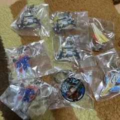 おかやま新発見　ガチャガチャ　8点