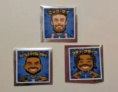 島根スサノオマジック　ステッカー　ニックケイ・マカドゥ・コティクラーク　３枚