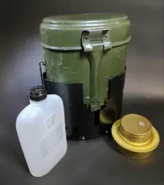 ルーマニア軍 飯盒メスキット 　スウェーデン軍五徳 アルコールバーナーのサムネイル