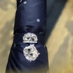 ポール&ジョー　折りたたみ日傘 ネイビー