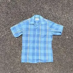 60s オープンカラーシャツ TOWNCROFT 半袖シャツ usa製のサムネイル