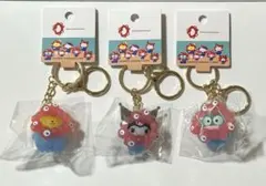 EXPO2025 立体マスコット クリアカラー キーホルダー　3点セット