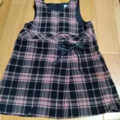 組曲【KUMIKYOKU】チェック柄ワンピース 80〜90サイズ