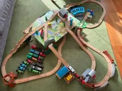 トーマス 木製レール 大きな森の製材所セット - メルカリ