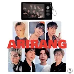 BTS ARIRANG トレカ ホルダー weverse 日本限定特典 匿名　③