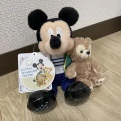 ミッキー&ダッフィーぬいぐるみ｜ディズニーシー20周年記念