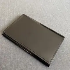 LANVIN COLLECTION ブラックレザー 名刺入れ