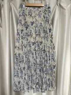 ココディール　花柄マキシ丈スカート
