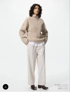 タックワイドパンツ（股下64にお直し済）