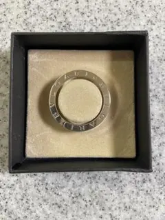 【新品】BVLGARI ブルガリ キーリング シルバー925 ロゴ刻印
