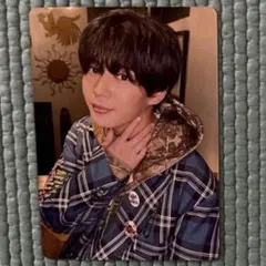 なにわ男子　トレカ　長尾謙杜　hard work トレカ