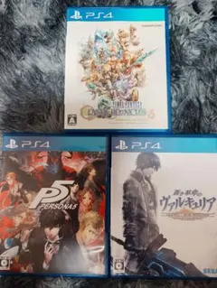 PS4 セット ペルソナ5 ffcc 蒼き革命のヴァルキュリア