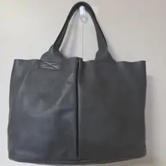 CAMPER レザートートバッグ グレー チャーム付きのサムネイル