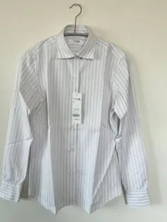 Maker's Shirt 鎌倉シャツ 長袖シャツ ホワイトストライプ 36