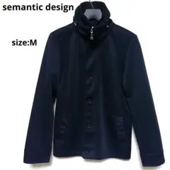 semantic design スタンドカラー ジップアップ ジャケット Y2Kのサムネイル
